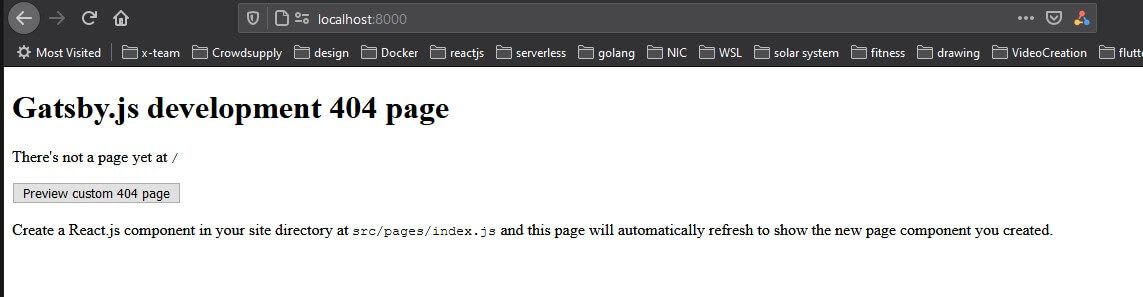 A Gatsby 404 page