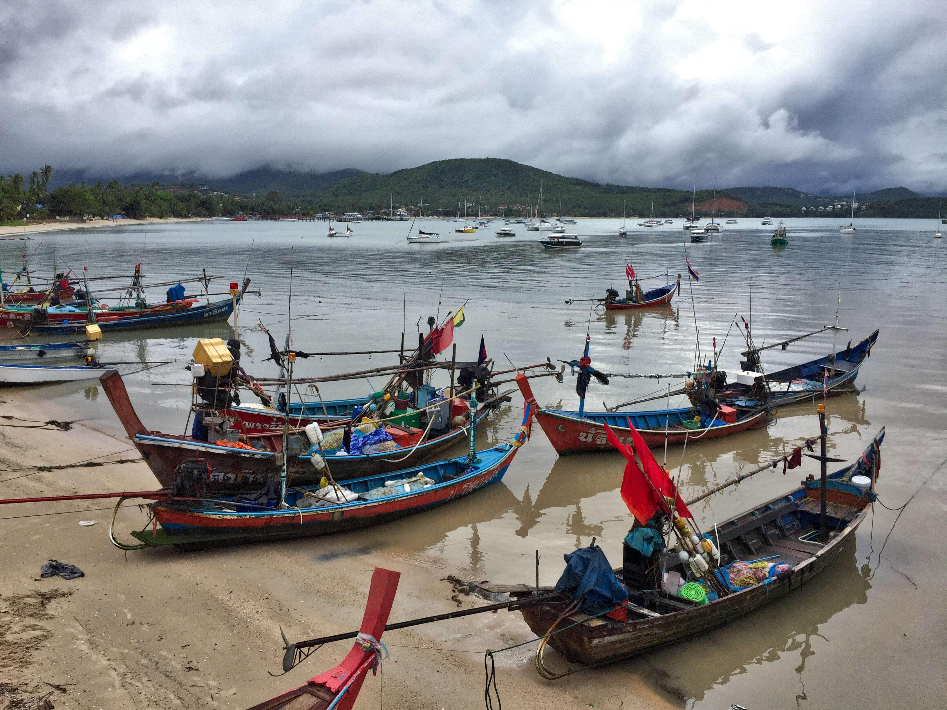 Thai fishing boats