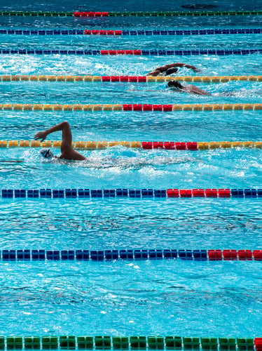 Oscar Arzamendia on His First International Swimming Competition image