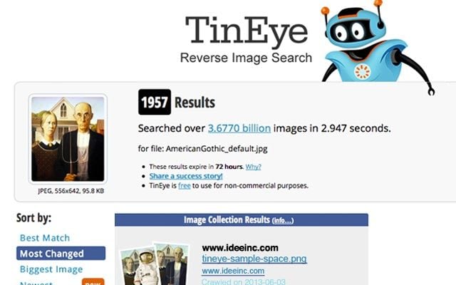 TinEye plugin